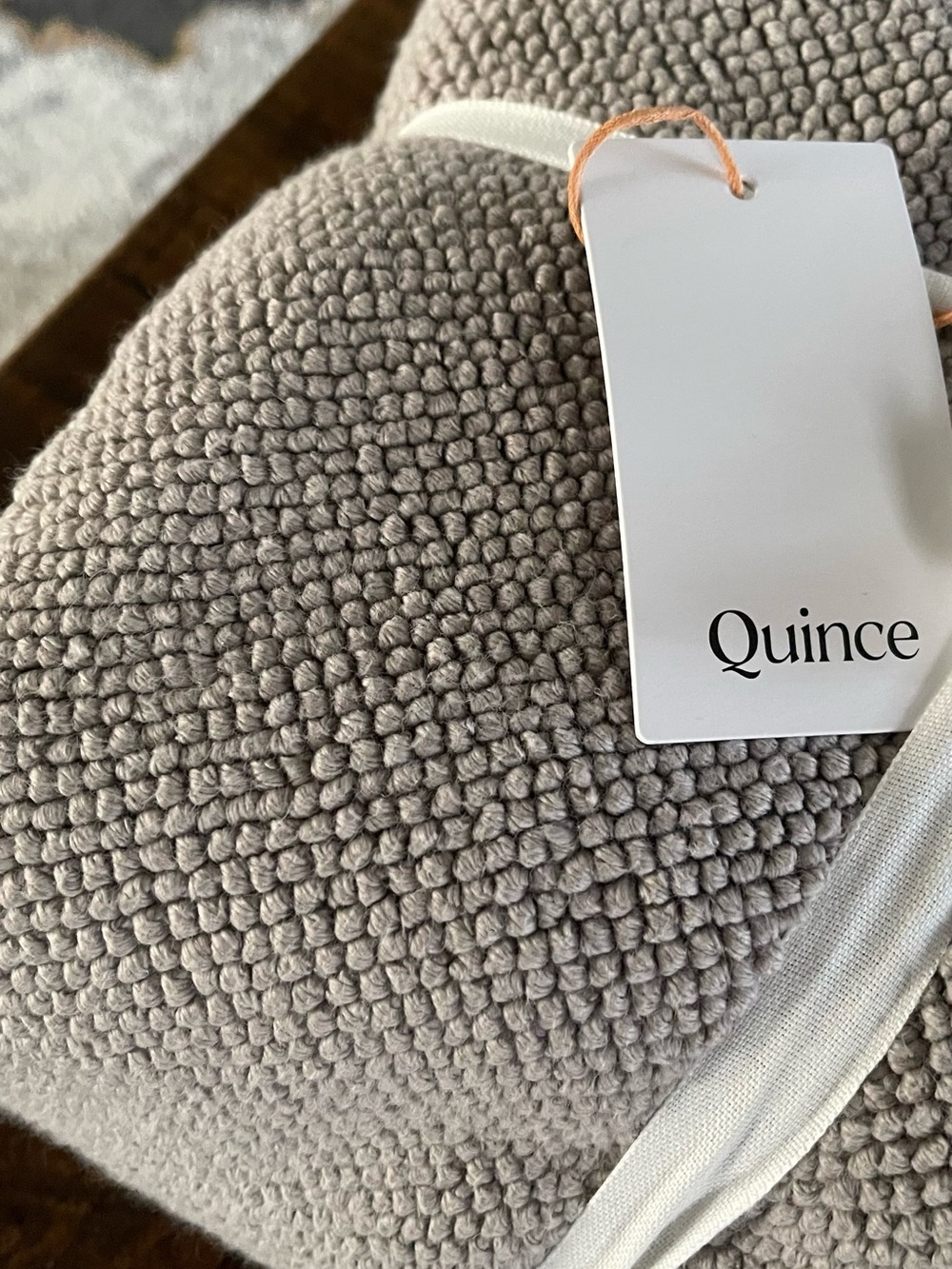 NWT Quince Turkish Cotton Bath Mat Bundle, Set of 2 (Gray) - Picture 2 of 5
